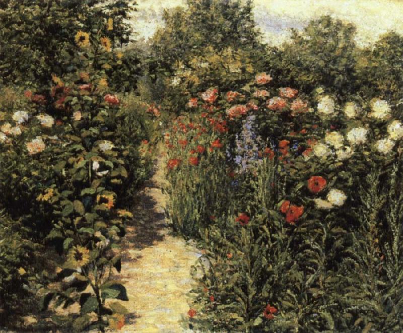 Claude Monet Garden in Giverny Spain oil painting art